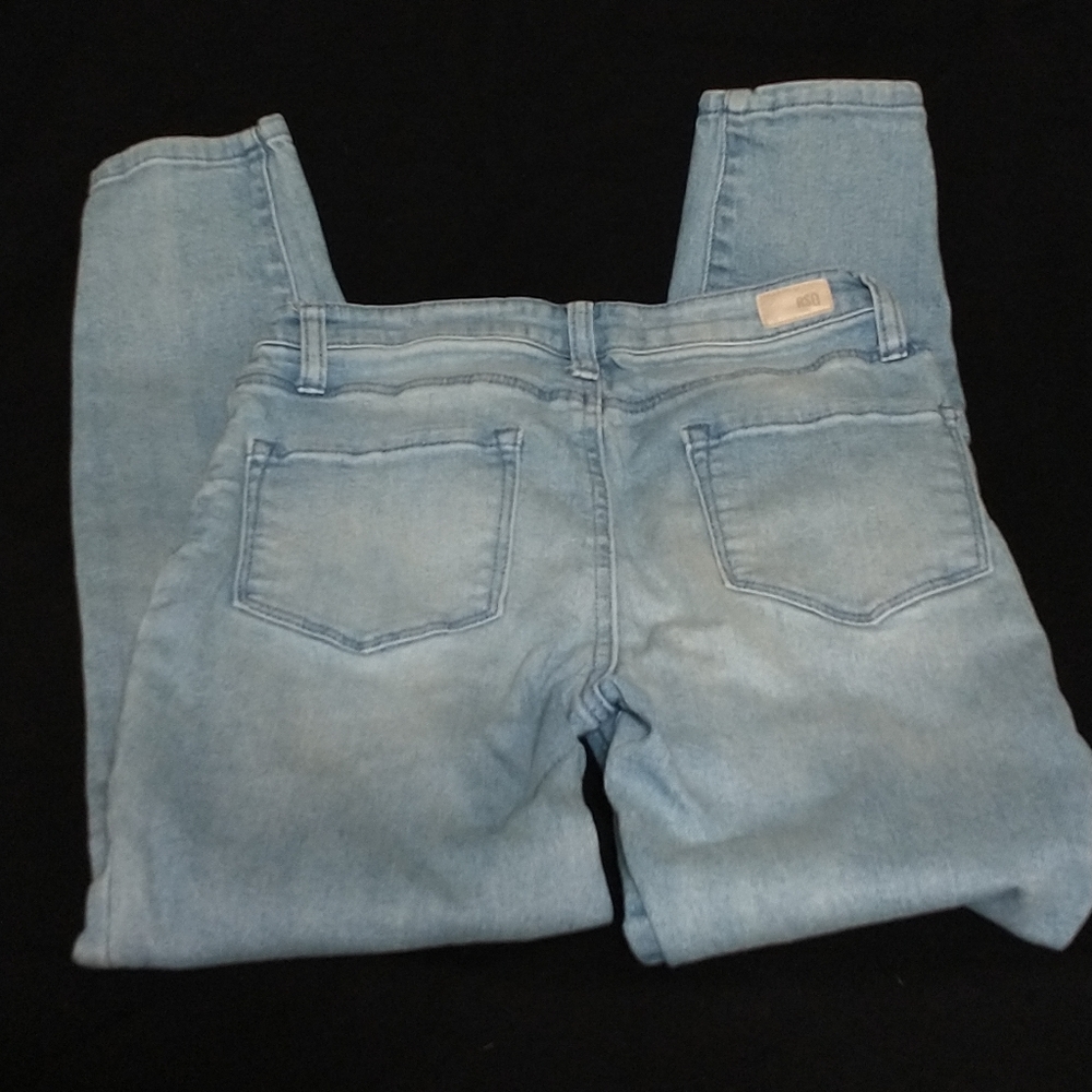 JEANS - RSQ Girls Jeans (2) pairs light & dark Mid-Rise… - Picture 5 of 7